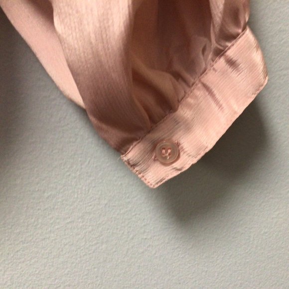 Michelle Stuart -  Vintage pastel pink blouse - Picture 6 of 7
